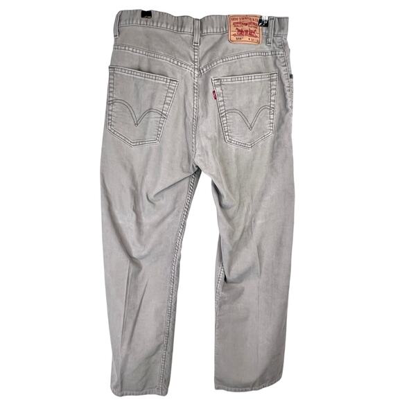 LEVIS 559 Relaxed Straight Corduroy Pants 32x32 Gray Loose Baggy Y2k - Picture 2 of 10